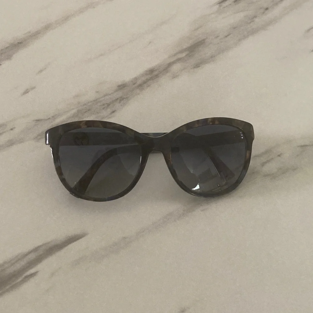 Emporio Armani Tortoiseshell Cat-Eye Sunglasses with Dark Gradient Lenses